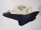 Columbia April 14, 1981 Erika Records Shaped Picture NASA Space Shuttle