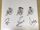 SIGNED-BIFFY CLYRO-LP-ELLIPSIS-AUTOGRAPHED BY THREE-MINT/MINT/UNPLAYED