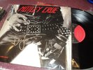 MOTLEY CRUE TOO FAST FOR LOVE LP SIGNED AUTOGRAPHED ALL 4 MEMBERS ELEKTRA VG+