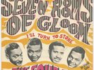 FOUR TOPS  – Seven Rooms Of Gloom / I'll Turn To Stone - Italy PS Tamla Motown