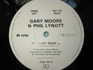 GARY MOORE PHIL LYNOTT MILITARY MAN 1985 UK PROMO ETCHED VINYL 12