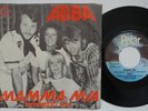 ABBA Mamma Mia RARE Denmark 45 danish RED VARIANT with AD BACK Polar LISTEN