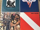 4 VAN HALEN LP's FAIR WARNING-DIVER DOWN-WOMEN & CHILDREN FIRST - VAN HALEN II
