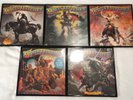 5 MOLLY HATCHET Framed Vinyl LP Record Albums Flirtin with Disaster No Prisoners