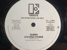 Queen - Staying Power - OG 1982 PROMO - ELEKTRA - EX -