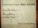 Everybody Digs Bill Evans LP Riverside mono deep groove first pressing VG vinyl