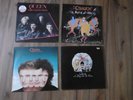 4 LPs von QUEEN - Miracle + A kind of magic + greatest hits + a day at the races