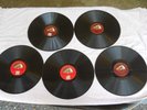 VINTAGE HIS MASTERS VOICE/GRAMOPHONE CO. ENGLAND 78 CLASSICAL/OPERETTA RECORDS 