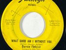 DARROW FLETCHER What Good Am I Without You Jacklyn Crossover Northern 45 HEAR