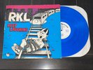 RKL Rich Kids On LSD Keep Laughing Rare Blue Colored Vinyl 1985 Mystic Inserts