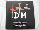 Depeche Mode 2 Vinyl LP   Everything Counts San Diego  1990  NM.