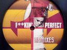 Rare  PINK (P NK) F**kin' Perfect - The REMIXES (2011) UK White Label 12