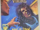 Viking Man Of Straw piss yellow w/ black & blue splatter Vinyl LP Record new