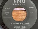 RONNIE JONES & THE CLASSMATES Little Girl Next Door/Teenage Rock END E-1002 RARE