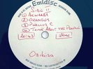 OSIBISA - OSIBISA - 1971 EMI LP DISC ACETATE WHITE LABEL TEST PRESSING - VG+