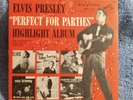 ELVIS PRESLEY Perfect For Parties Highlight Album Promo 45  1956  RCA SPA-7-37