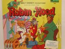 1973 Walt Disney Story and Songs from Robin Hood Disneyland Records LP 3810 VINL