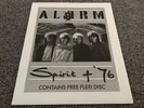 THE ALARM 7” FLEXI DISC ‘SPIRIT OF ‘76’ PLUS  ENVELOPE AND POSTER PROMO