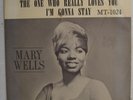 HEAR Mary Wells 45 The One Who Really Loves You / I'm Gonna Stay soul sleeve