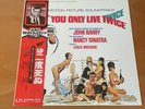 LP OST 007 YOU ONLY LIVE TWICE JAPAN OBI GXH-6016 JOHN BARRY JAMES BOND