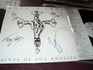 MOTLEY CRUE SAINTS OF LOS ANGELES LP SIGNED AUTOGRAPHED ALL 4 MOTLEY 2008 VG+