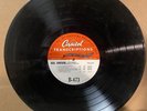 RARE 16” TRANSCRIPTION RECORD Hal Derwin Capitol B-473 B-474 dance band
