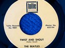 STUNNING  The BEATLES on TOLLIE  Twist And Shout / There's A Place  45 Rpm LOOK