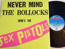Sex Pistols - Never Mind The Bollocks LP 1977 1st UK Press 11 Tracks Titles