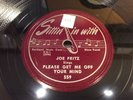 JOE FRITZ-SITTIN' IN WITH 559-PLEASE GET ME OFF YOUR MIND-TEXAS JUMP BLUES 78 N-