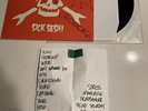 Teenage Bottlerocket Sick Sesh  Signed Vinyl LP + Show Setlist