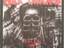 BLACK UNIFORMS - Faces Of Death LP / New / Splatter Vinyl (2023 repress) Punk
