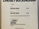 Lindsey Buckingham Holiday Road 33rpm Promo Copy 1983 Warner Brothers Vacation 