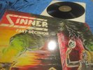 SINNER  FAST DECISION  WIE NEU / MINT 1st 1983 RARE GERMAN METAL MAT SINNER