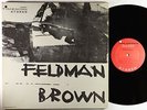 Morton Feldman/Earle Brown - Feldman/Brown LP - Time - S/8007