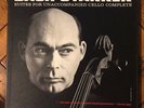 BACH-JANOS STARKER- SUITES FOR UNACCOMPANIED CELLO COMPLETE MONO GOLD PROMO 3 Lp