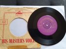 Elvis Presley's HMV 45 7MC I WANT YOU I NEED YOU/MY BABY LEFT ME  EX+ 1956 GOLD