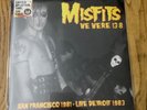 Misfits “We Were 138” San Francisco 1981 & Detroit 1983 Splatter Vinyl LTD/500