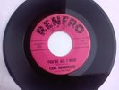 Northern soul-Carl Henderson  – You're All I Need /  That Girl VG+ RENFRO  45
