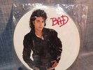 Michael Jackson Lp Bad 1987 N. M Original Old Press Picture Disc. Limited Edit.