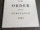 New Order Substance 1987 double vinyl record