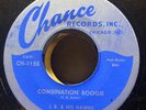 J.B. HUTTO & HIS HAWKS Combination Boogie/Now She’s Gone CHANCE Ch-1155 Blues