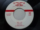 EDDIE FONTAINE 45 'ROCK LOVE' USA X HOT 1955 ROCK'N'ROLL ROCKABILLY JIVER VG++
