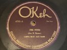 Okeh 78 RPM Tampa Blue Jazz Band - The Fives / Cootie Crawl 4791 V