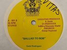 Private Roots Reggae 45 GOLD RODRIGUEZ Ballad To Bob Kamau HEAR Rare
