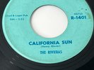GARAGE ROCK-THE RIVIERAS-CALIFORNIA SUN/H B GOOSE STEP-RIVIERA RECORDS HEAR