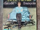 SUPERBE EP (VG+) AVEC AUTOGRAPHE DE CLAUDE FRANCOIS