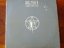 Rush. Archives. VG+ Hard Rock Triple LP. No Bar Code