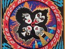 KISS Rock And Roll Over BLUE TEARDROP vinyl LP
