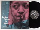 LESTER YOUNG In Paris VERVE LP mono r