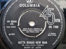 Mod Soul R+B 45 Barry St John - Gotta Brand New Man Columbia